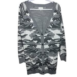 Lucky Brand Medium Camo Cardigan